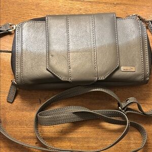 Elegant Gray Crossbody Bag